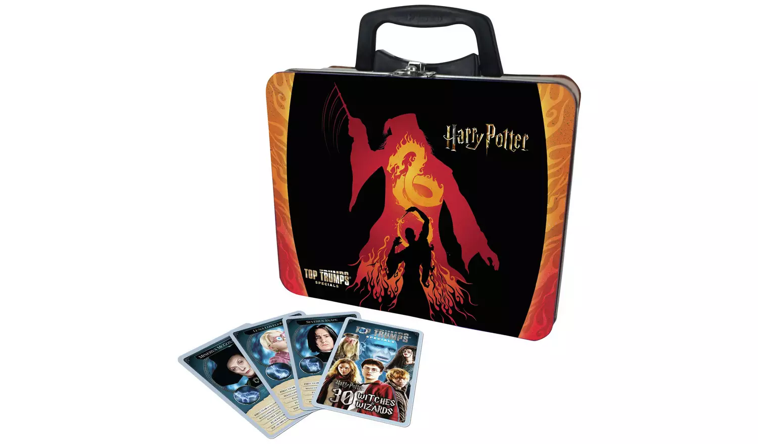 Harry Potter Witches And Wizards Top Trumps Tin Card Game