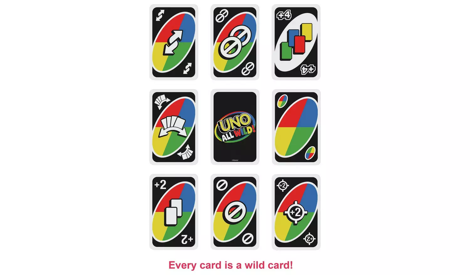 UNO All Wild Card Game