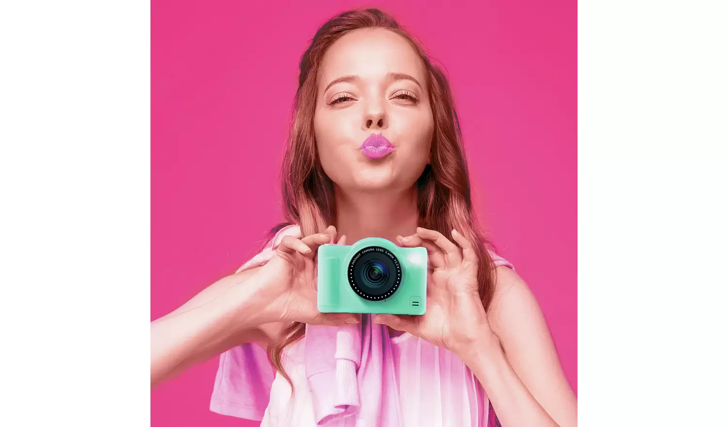 Photo Creator Kids Digital Colour Camera-Green