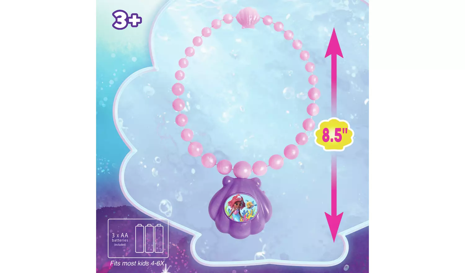 Disney Junior Ariel Ocean Glow Necklace
