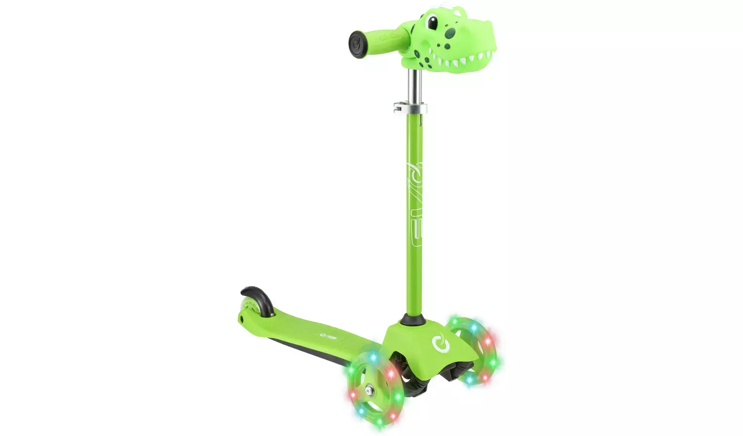 EVO Dino Mini Cruiser 3 Wheel Scooter - Green