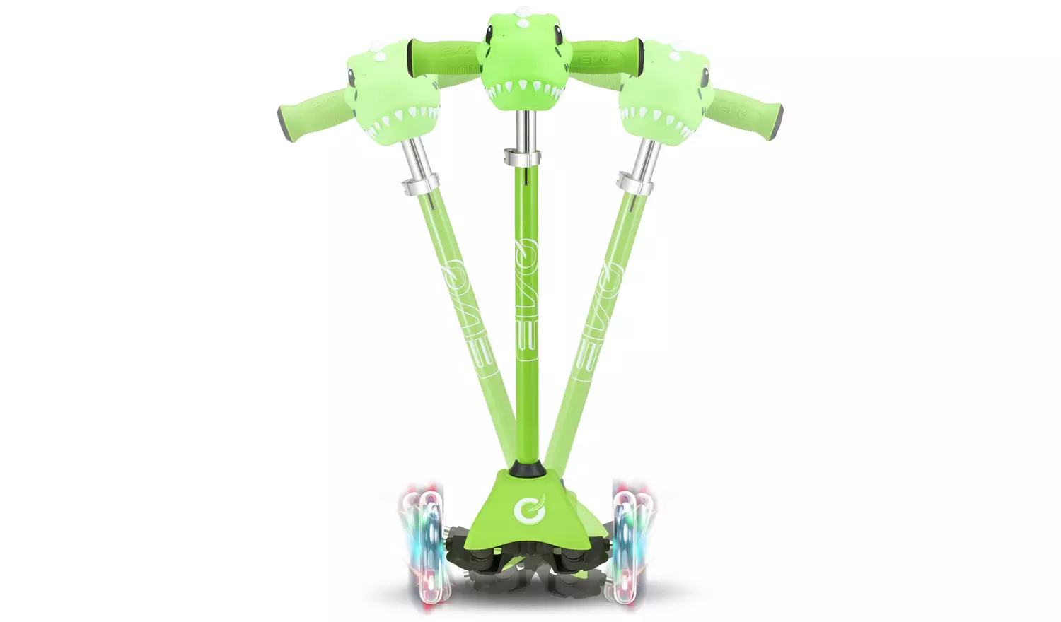 EVO Dino Mini Cruiser 3 Wheel Scooter - Green