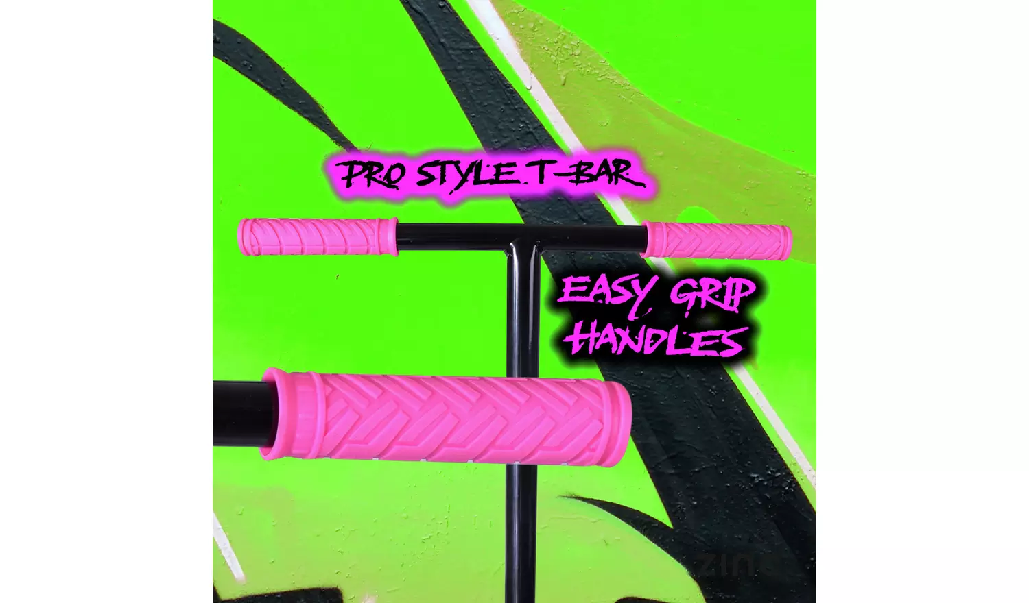 Zinc Detour Stunt Scooter - Pink