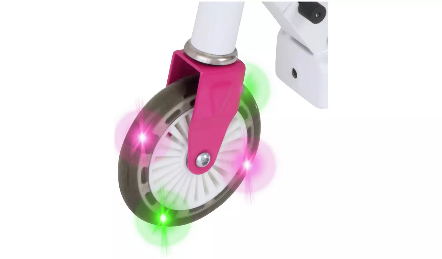 EVO Light Up V-Flex Foldable Scooter - Pink