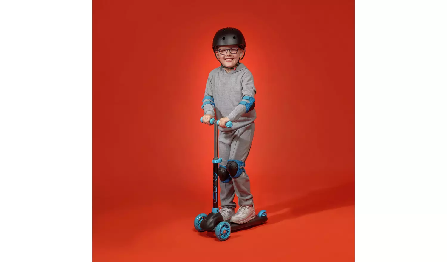 Evo Eclipse Kids 3 Wheel Scooter - Blue