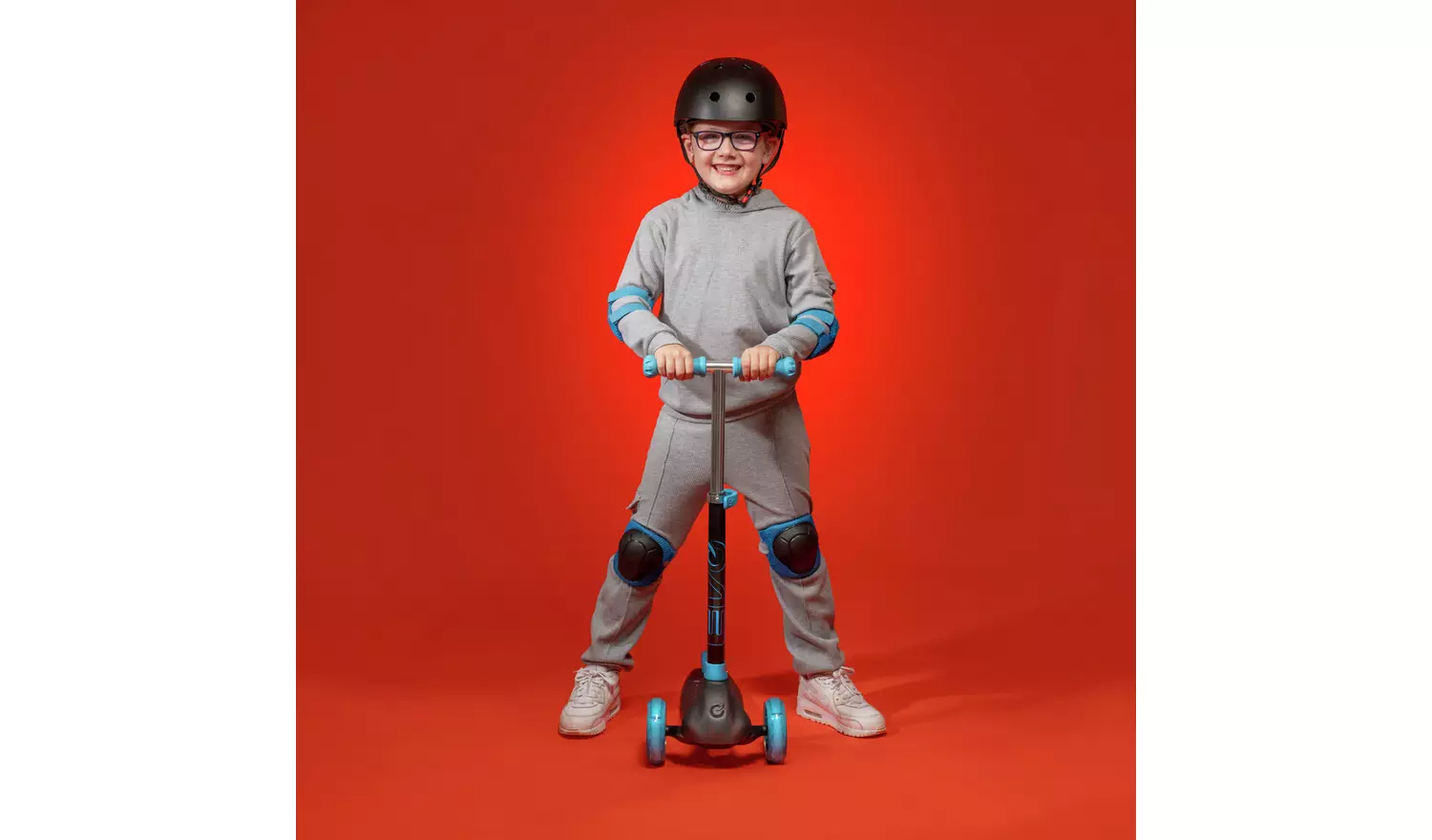 Evo Eclipse Kids 3 Wheel Scooter - Blue