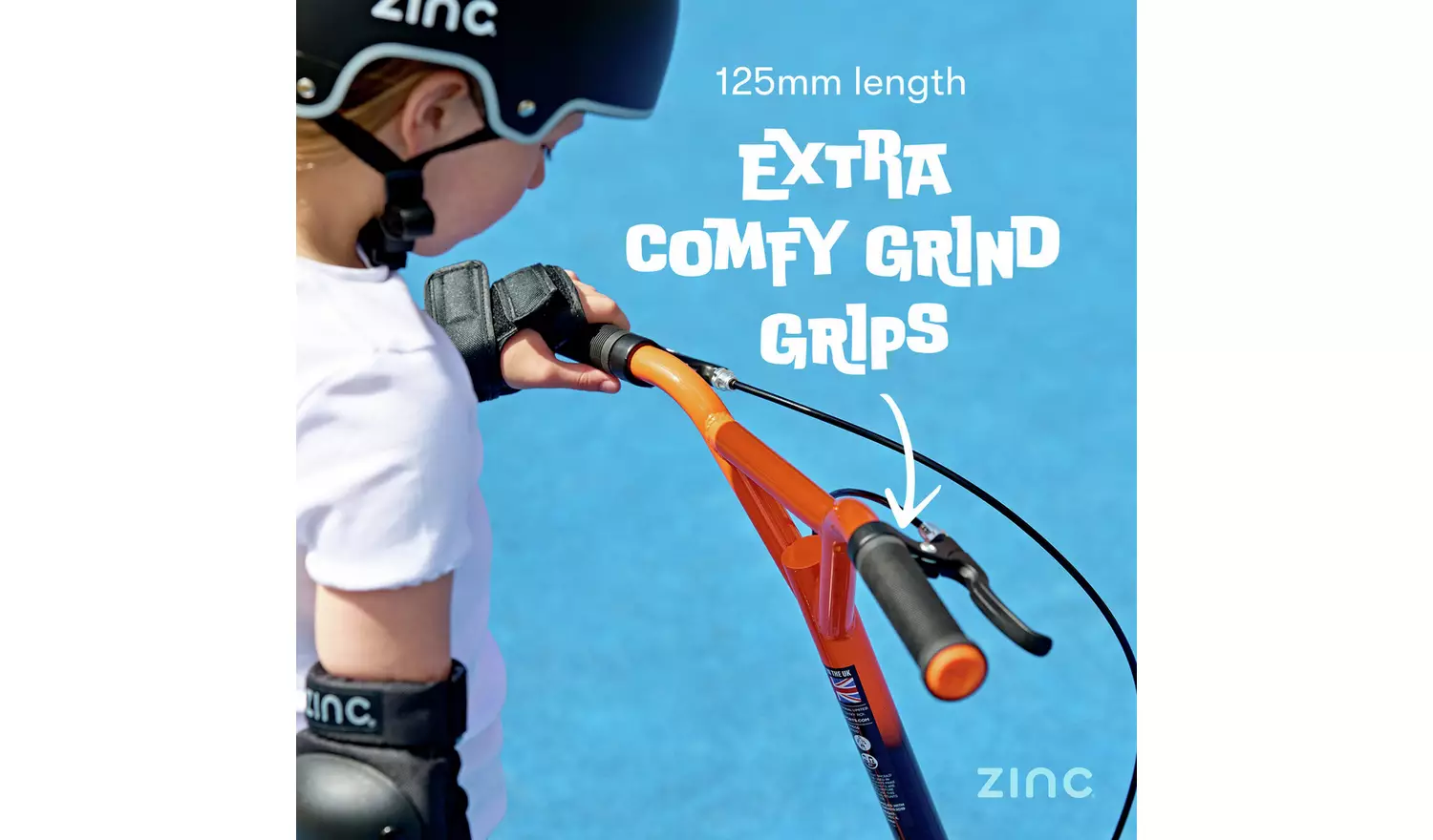 Zinc Radikal Kids BMX Scooter - Orange