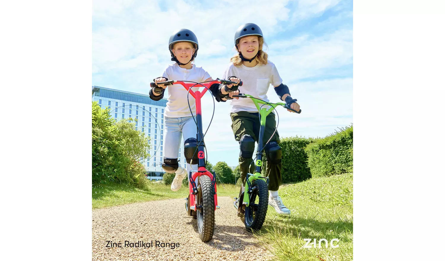 Zinc Radikal Kids BMX Scooter - Orange