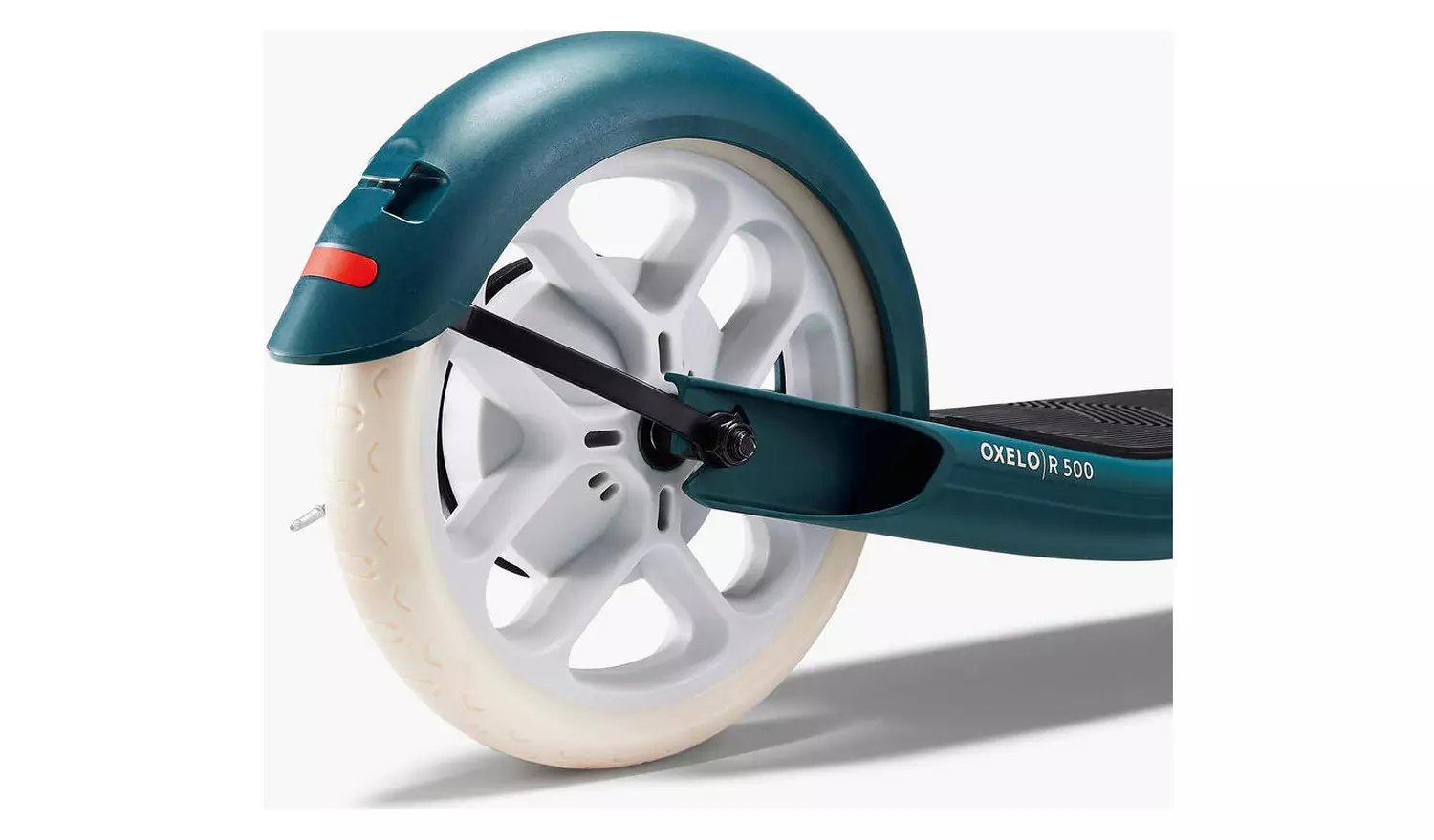 Decathlon Ride 500 Adult Foldable Inline Scooter - Blue