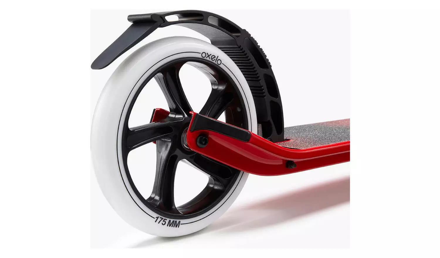 Decathlon Mid 9 Kids Foldable Inline Scooter - Red