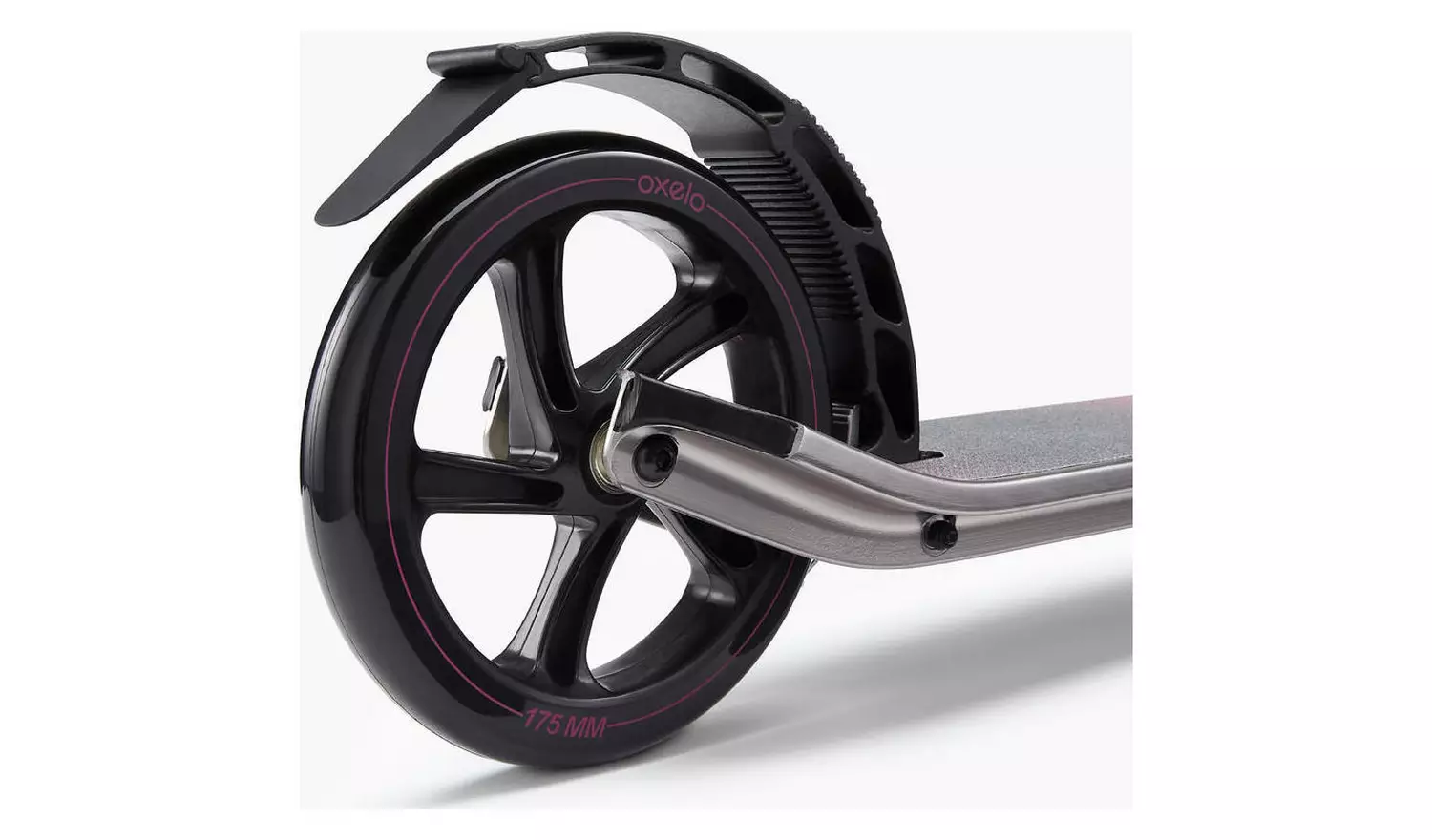 Decathlon Mid 9 Kids Foldable Inline Scooter - Pink