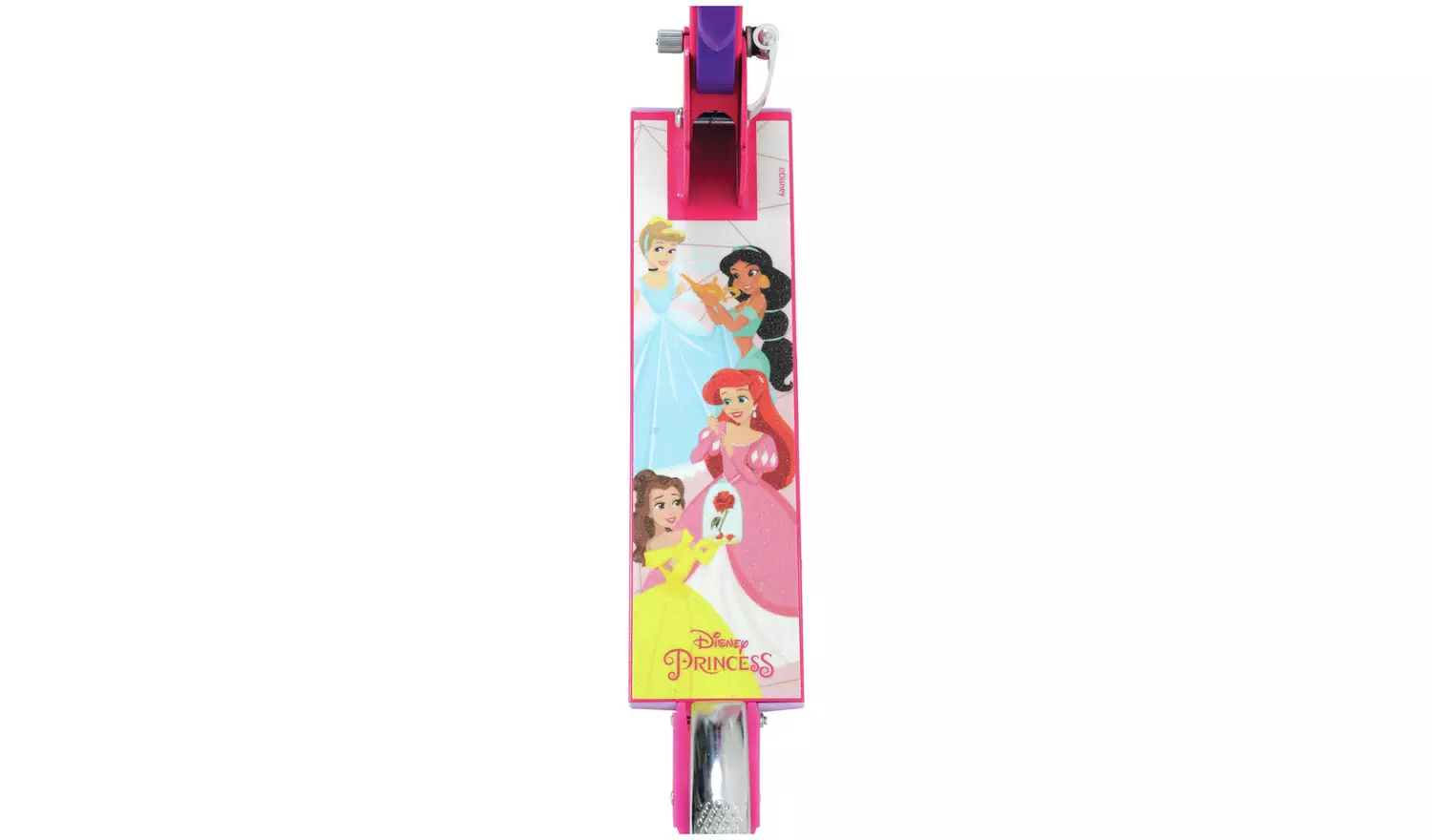 Disney Princess Kids Foldable 2 Wheel Scooter
