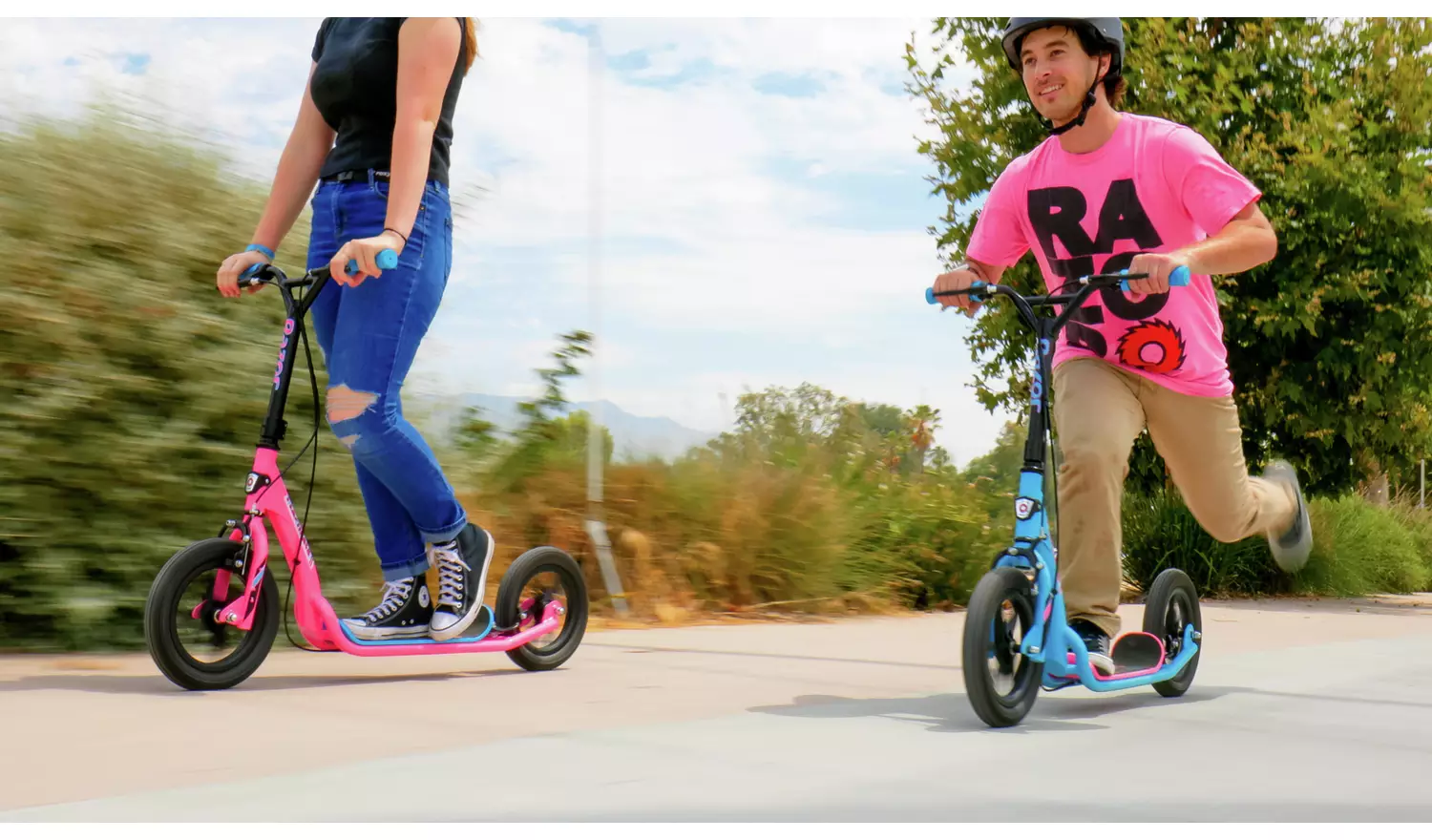 Razor Flashback Big Wheel BMX Scooter - Pink