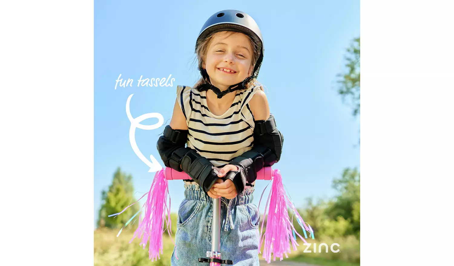 Zinc Explorer Unicorn Foldable 2 Wheel Scooter