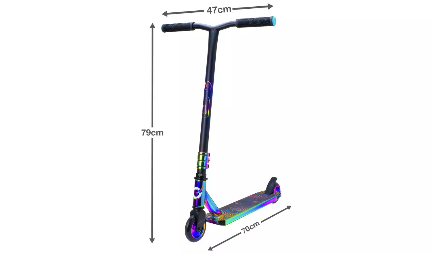EVO Neo Frenzy Neochrome Stunt Scooter