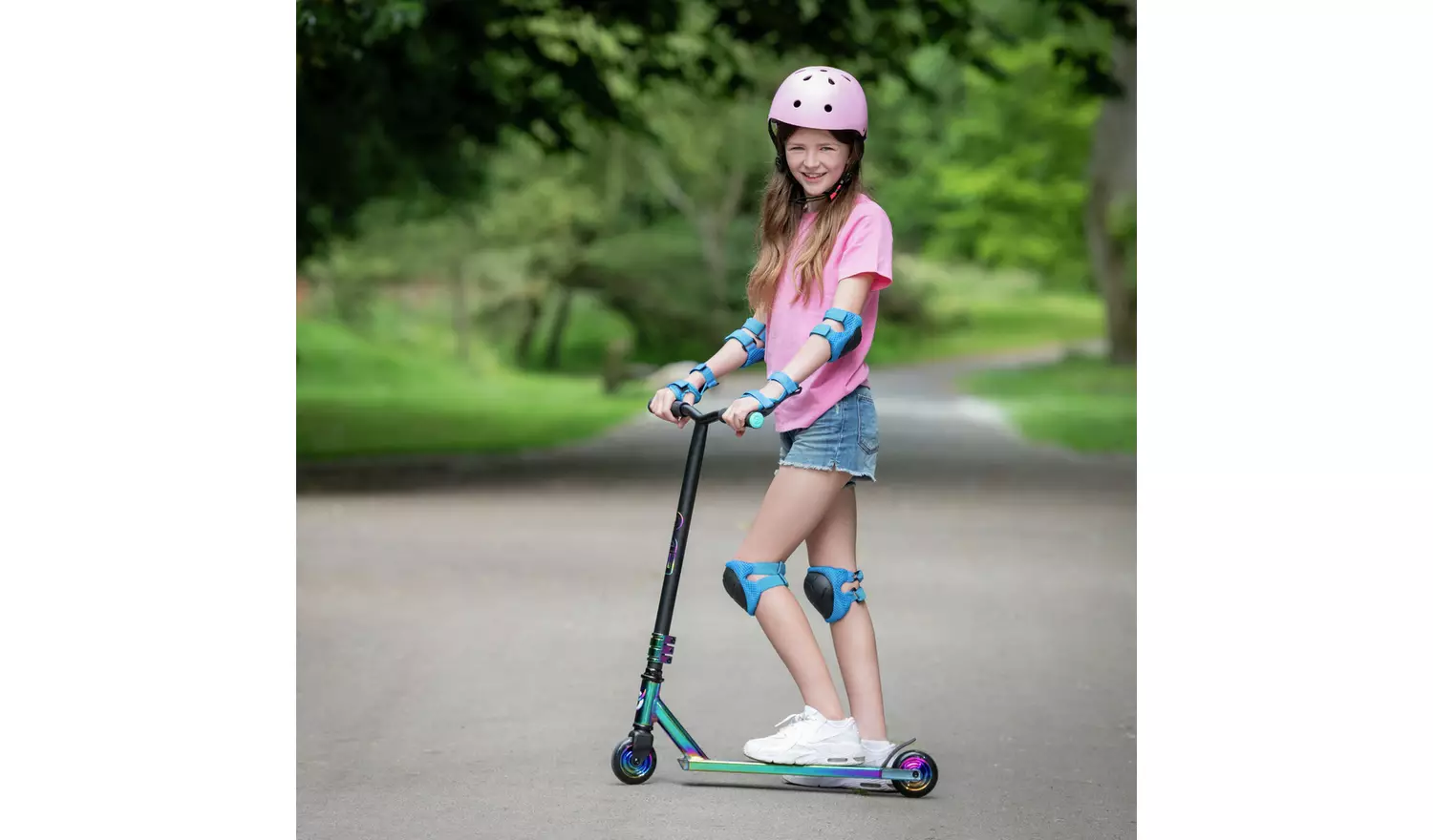 EVO Neo Frenzy Neochrome Stunt Scooter