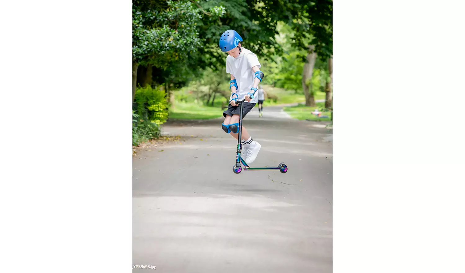 EVO Neo Frenzy Neochrome Stunt Scooter