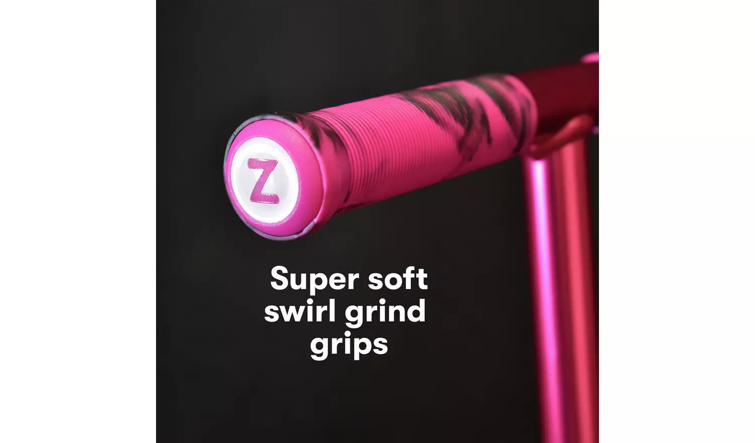 Zinc Identity Light Up Foldable 2 Wheel Scooter - Pink