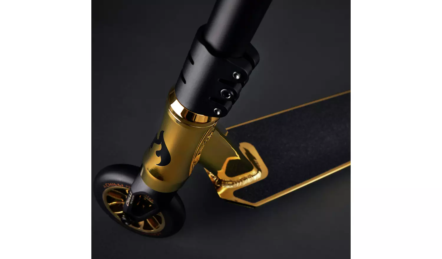 Chilli Pro Reaper Kids Stunt Scooter - Gold