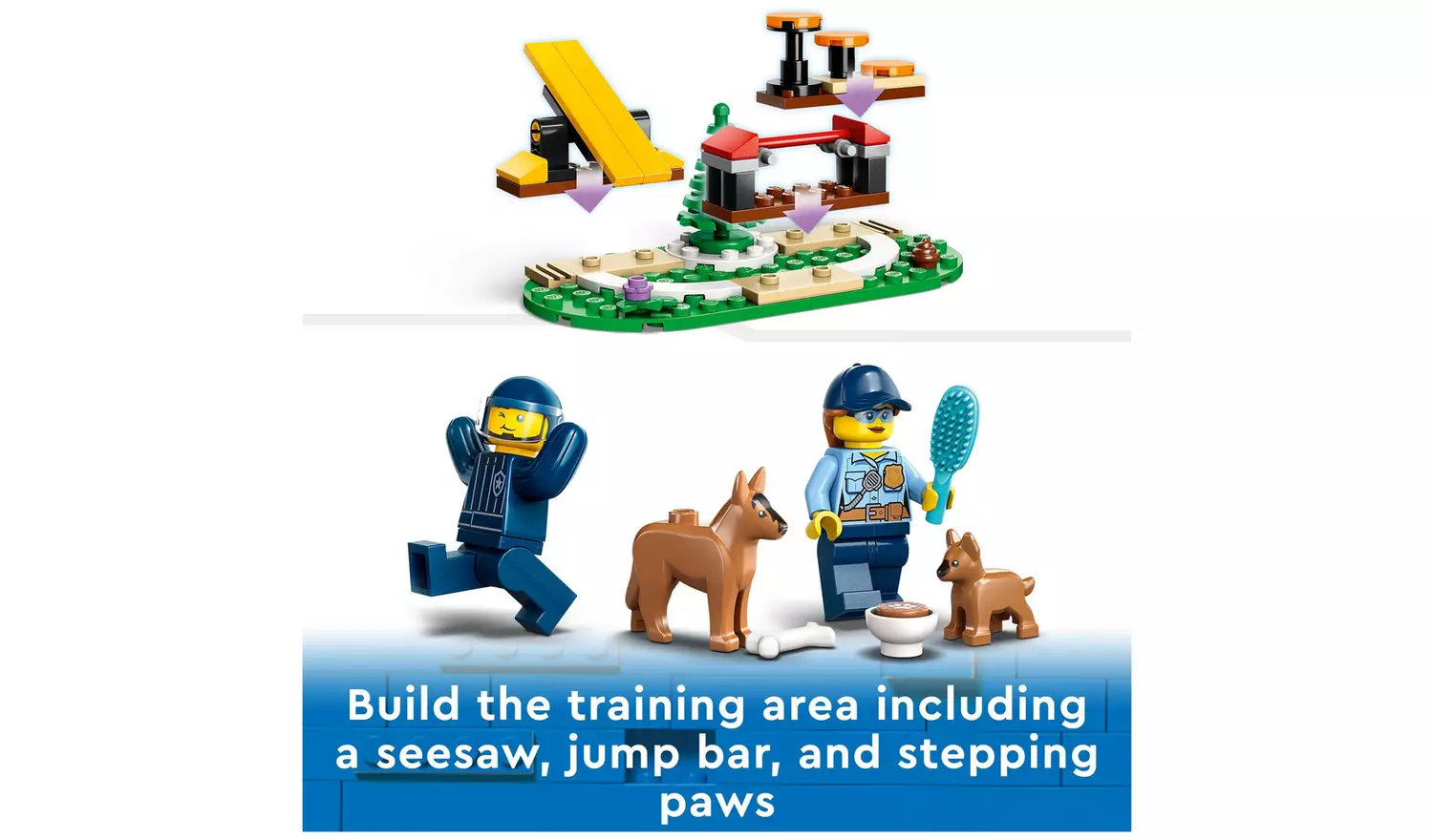 LEGO City Mobile Police Dog Training Set with Toy Car 60369