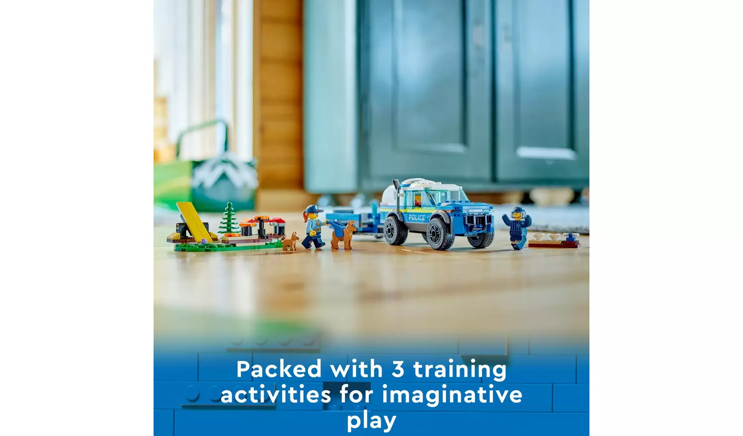 LEGO City Mobile Police Dog Training Set with Toy Car 60369