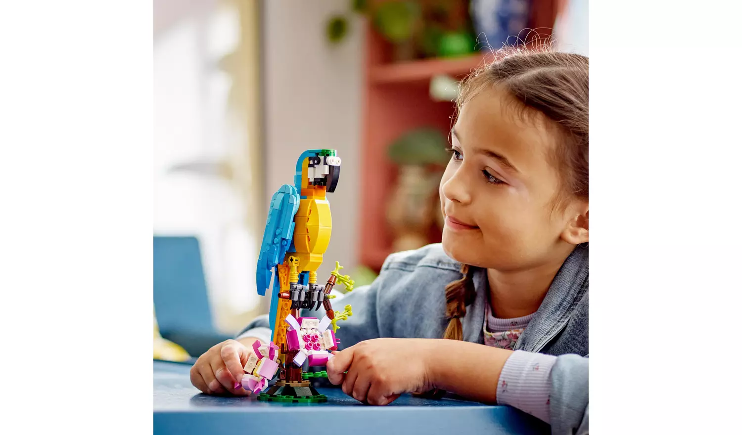 LEGO Creator 3 in 1 Exotic Parrot Animals Building Toy 31136