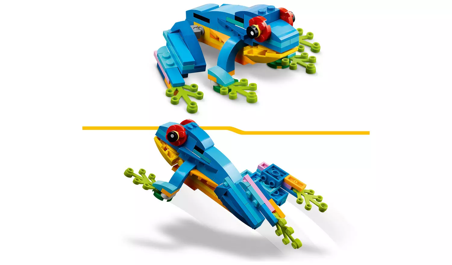 LEGO Creator 3 in 1 Exotic Parrot Animals Building Toy 31136