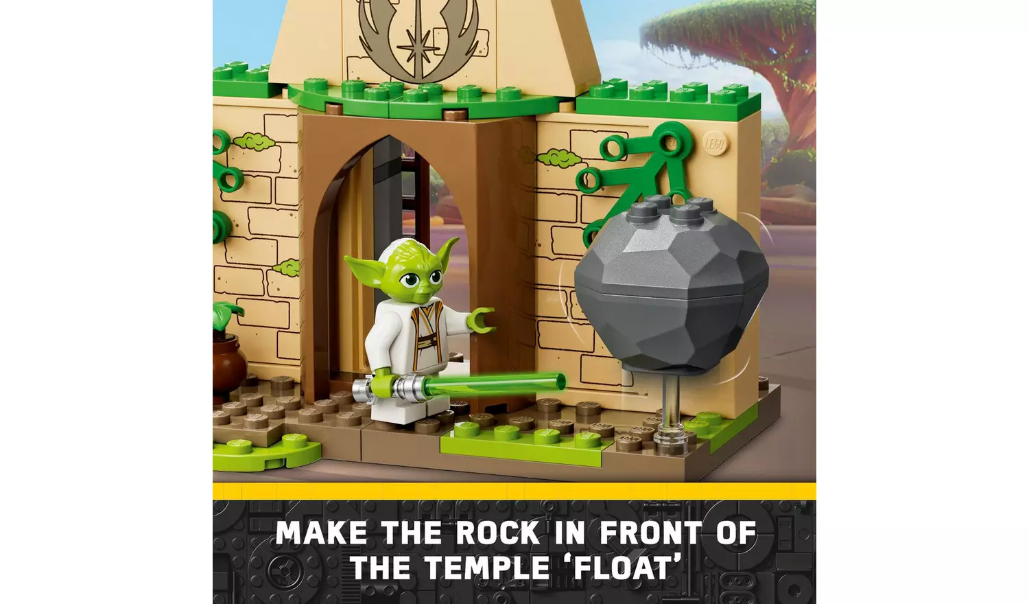 LEGO Star Wars Tenoo Jedi Temple 4+ Set with Yoda 75358