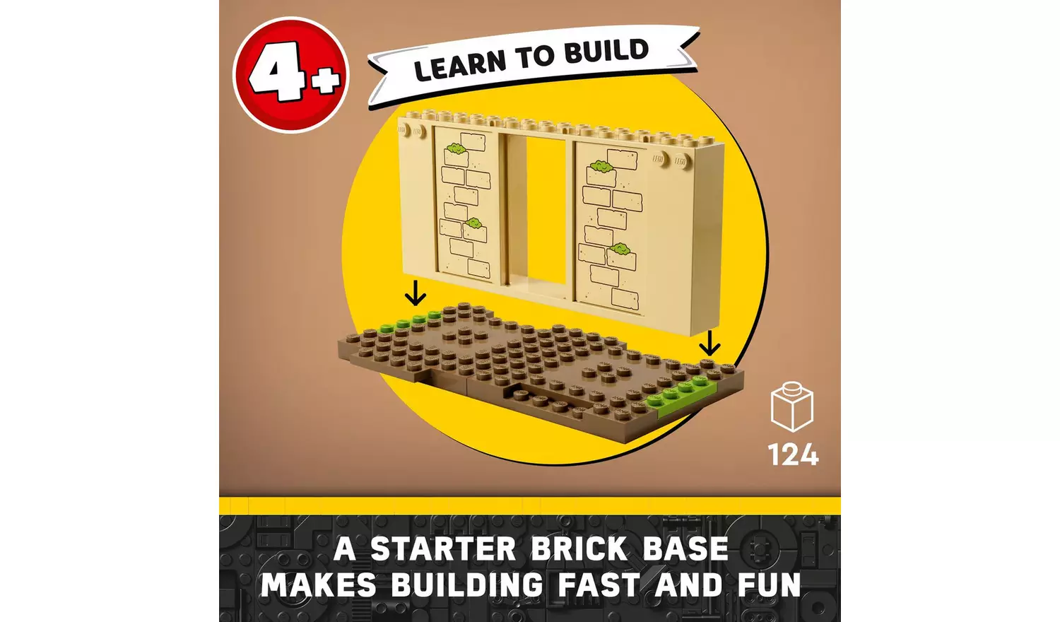 LEGO Star Wars Tenoo Jedi Temple 4+ Set with Yoda 75358