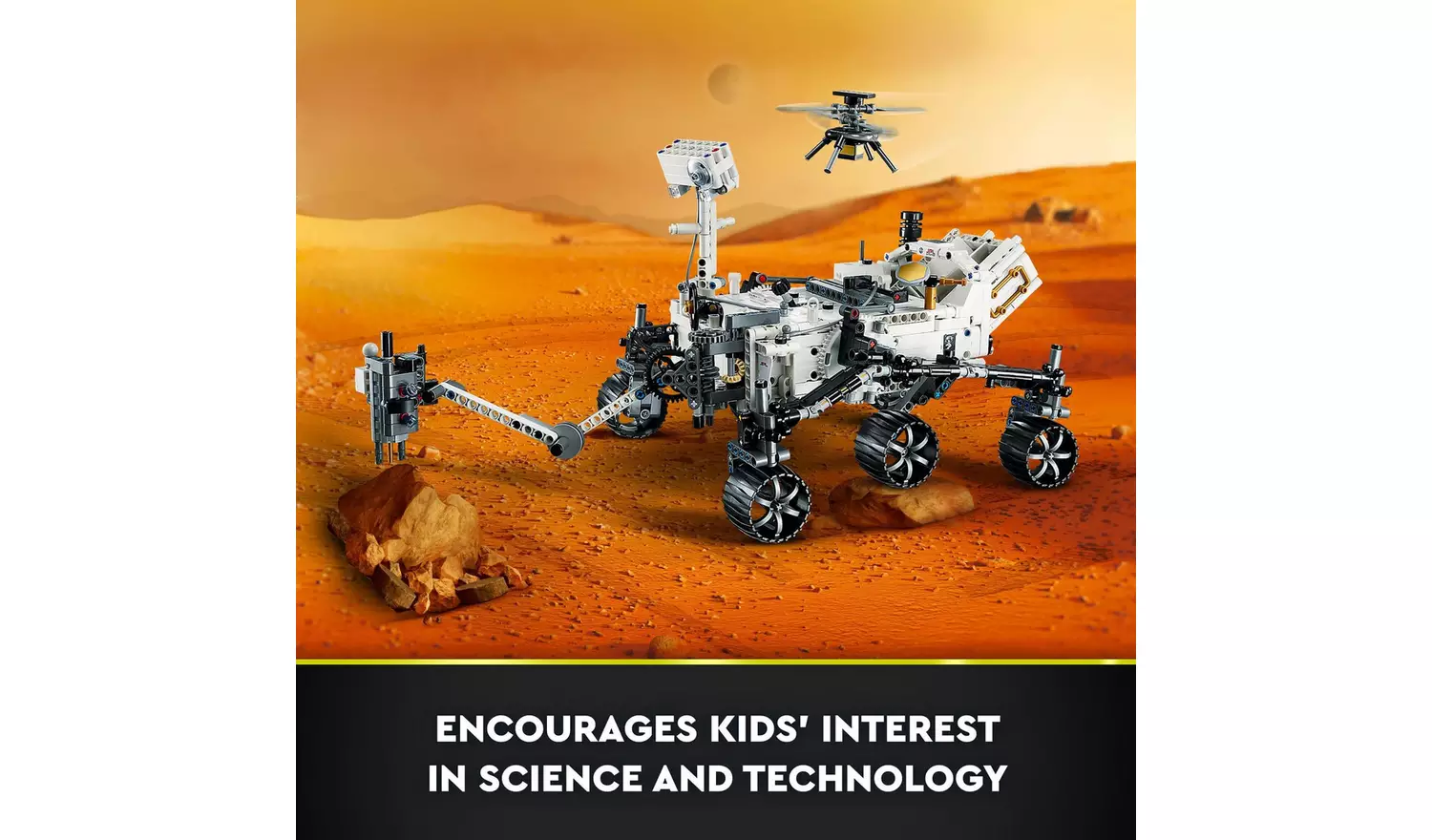 LEGO Technic NASA Mars Rover Perseverance Space Set 42158