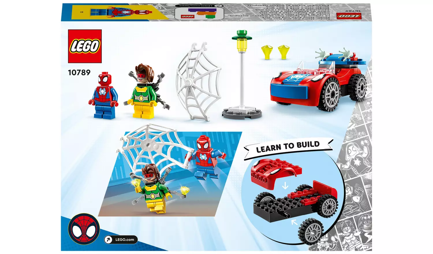 LEGO Marvel Spider-Man's Car and Doc Ock Building Toy 10789