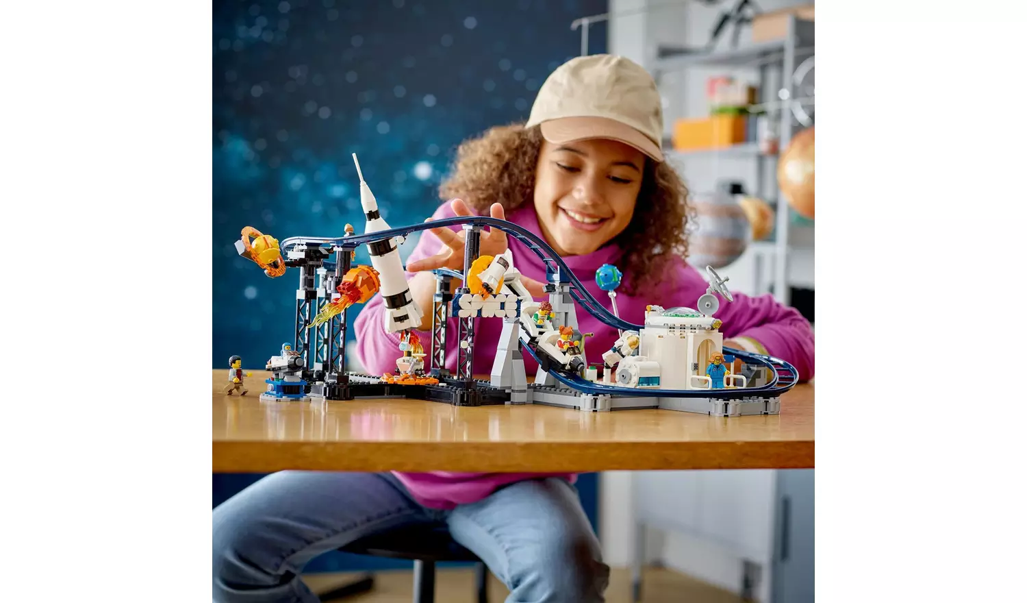 LEGO Creator 3in1 Space Roller Coaster Funfair Set 31142