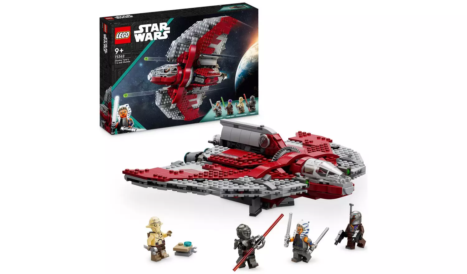 LEGO Star Wars Ahsoka Tano's T-6 Jedi Shuttle Set 75362