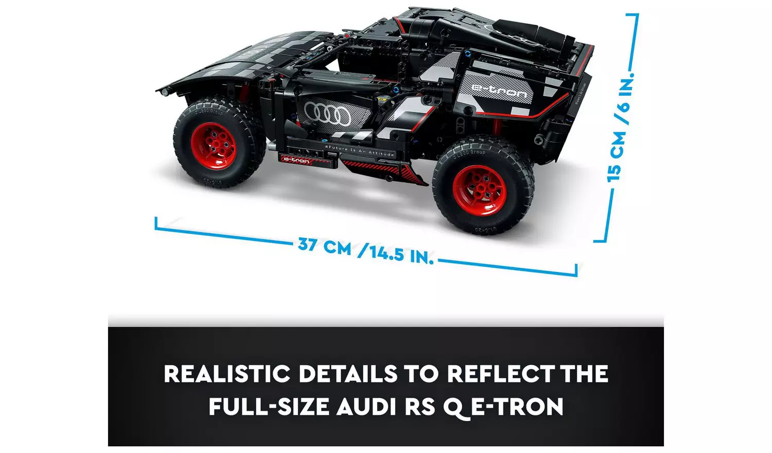 LEGO Technic Audi RS Q e-tron Remote Control Car Toy 42160