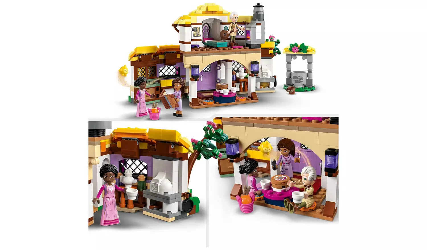 LEGO Disney Wish Asha's Cottage Toy Dollshouse Set 43231