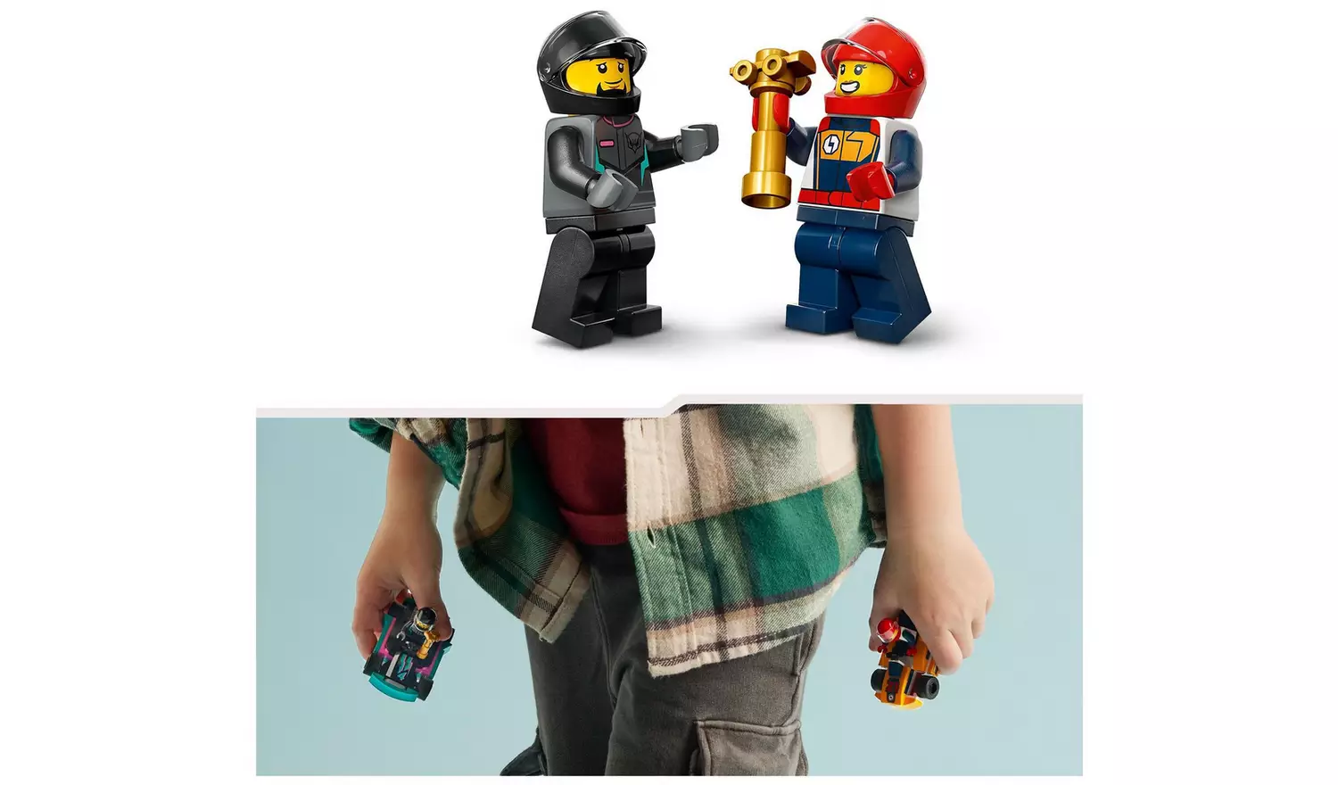 LEGO City Go-Karts and Race Drivers Vehicle Toys Set 60400