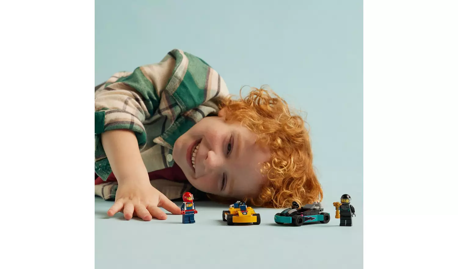 LEGO City Go-Karts and Race Drivers Vehicle Toys Set 60400