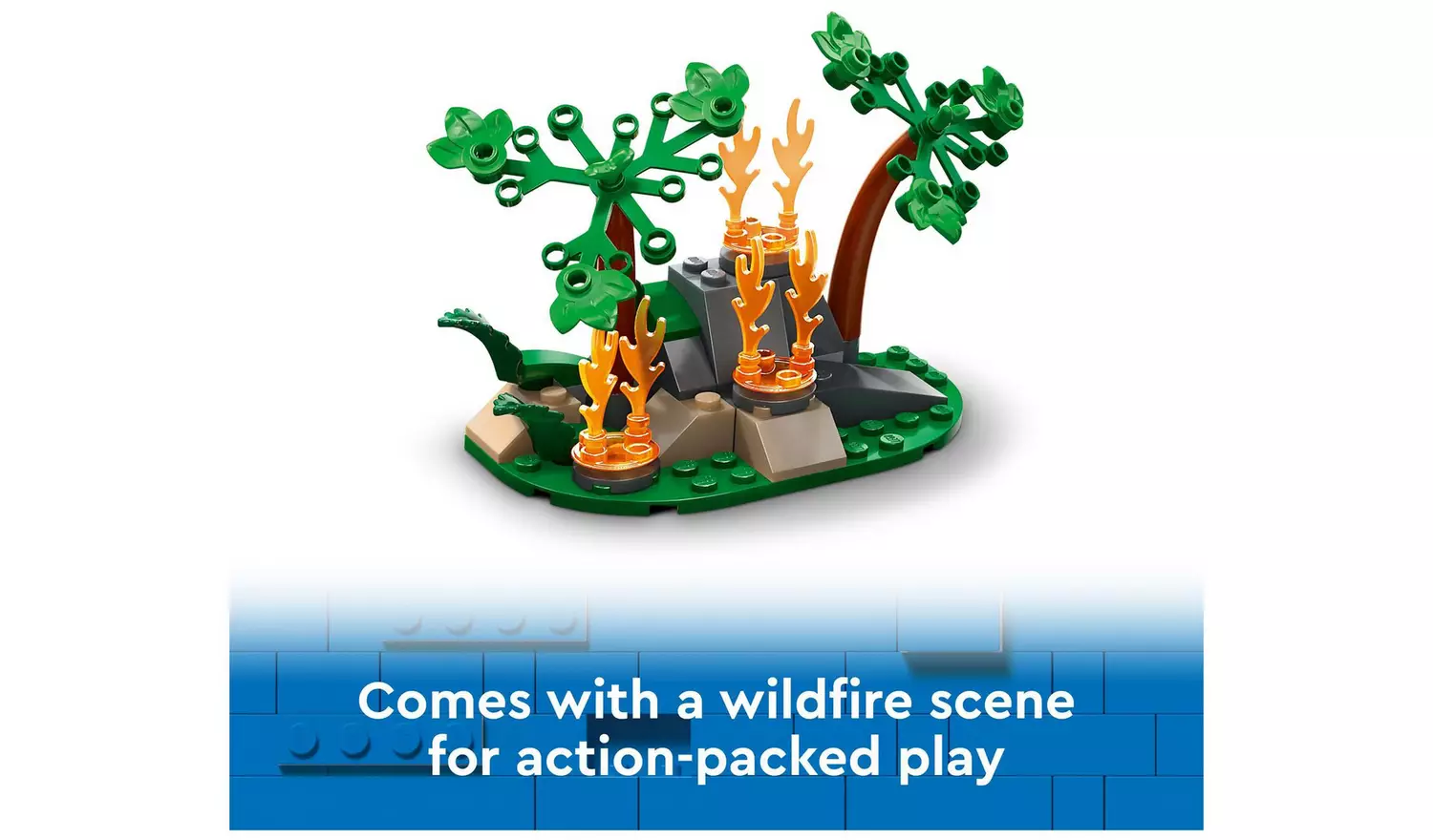 LEGO City Fire Rescue Plane Toy for Kids Aged 6 Plus 60413