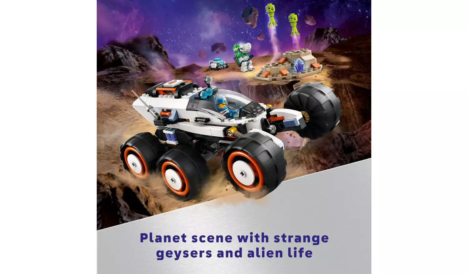 LEGO City Space Explorer Rover and Alien Life Toy Set 60431