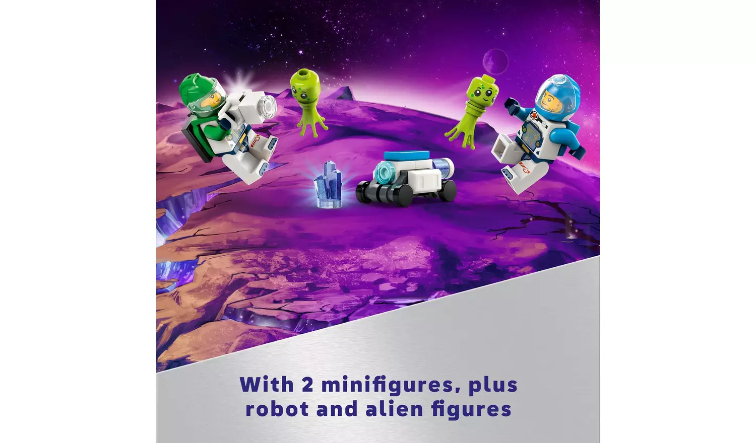 LEGO City Space Explorer Rover and Alien Life Toy Set 60431