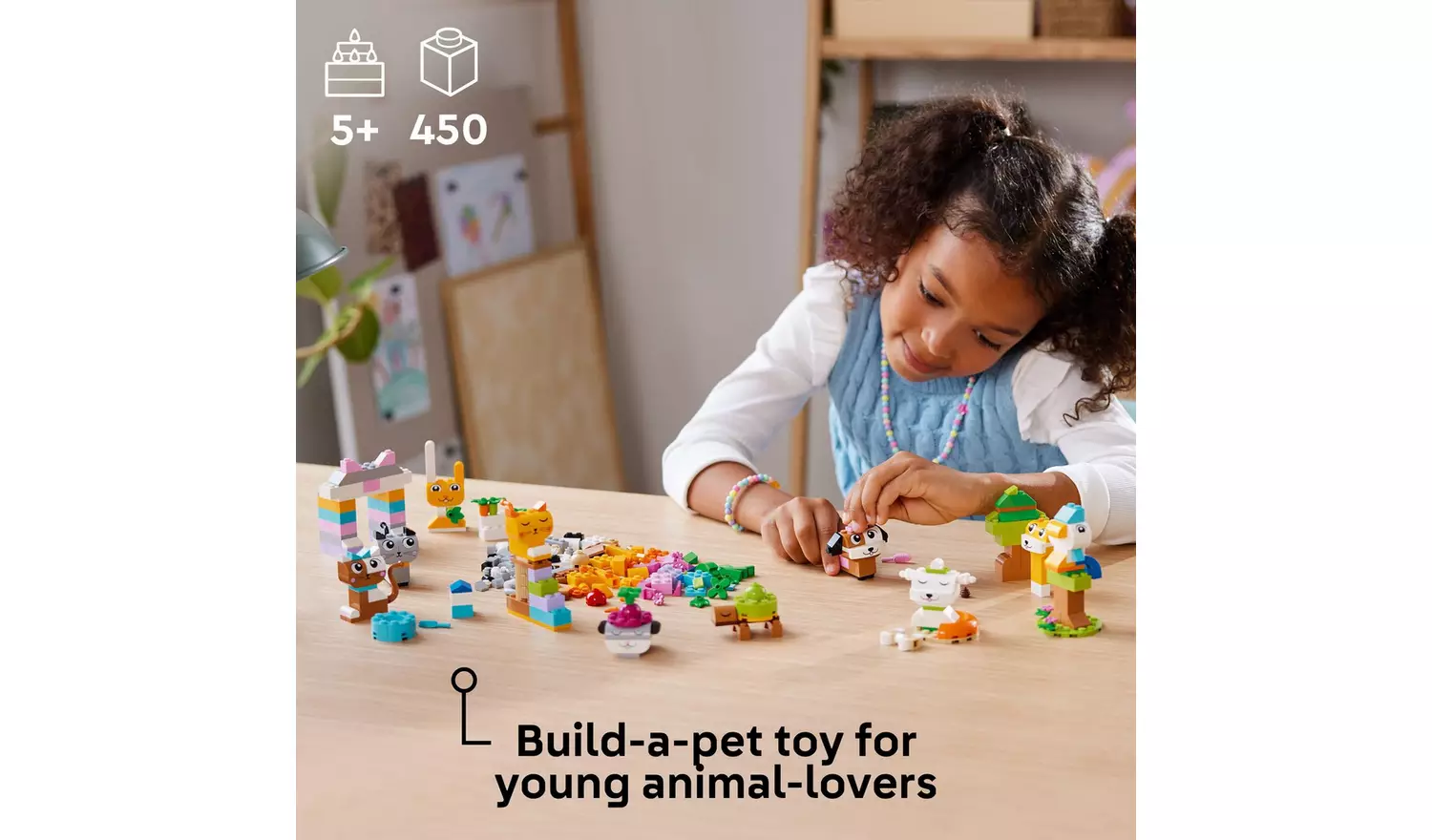 LEGO Classic Creative Pets Animal Toys with Bricks 11034