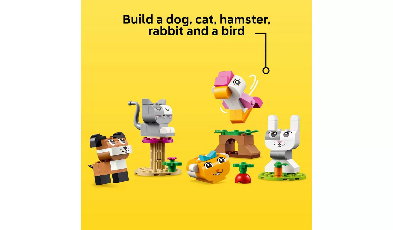 LEGO Classic Creative Pets Animal Toys with Bricks 11034