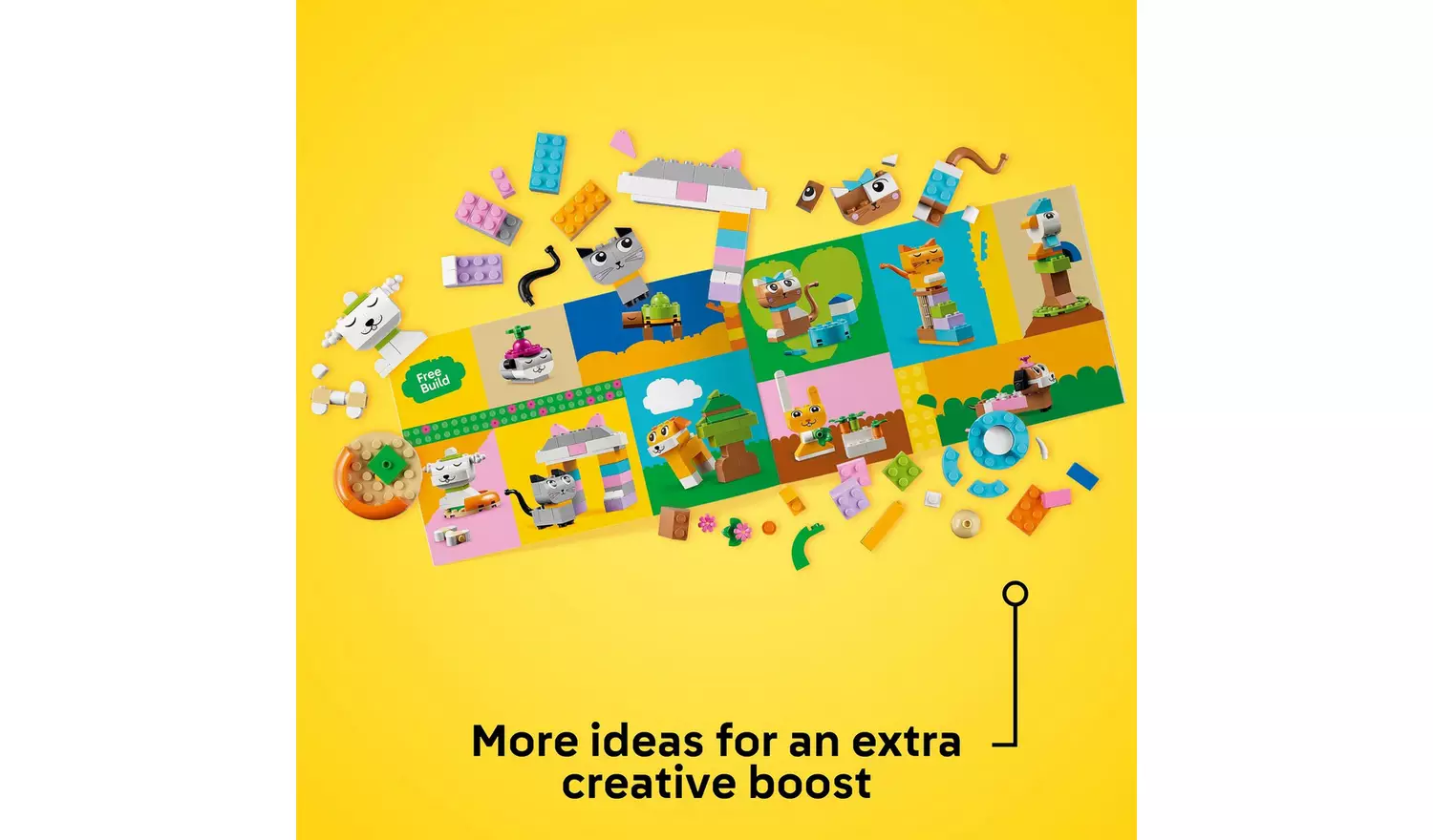 LEGO Classic Creative Pets Animal Toys with Bricks 11034