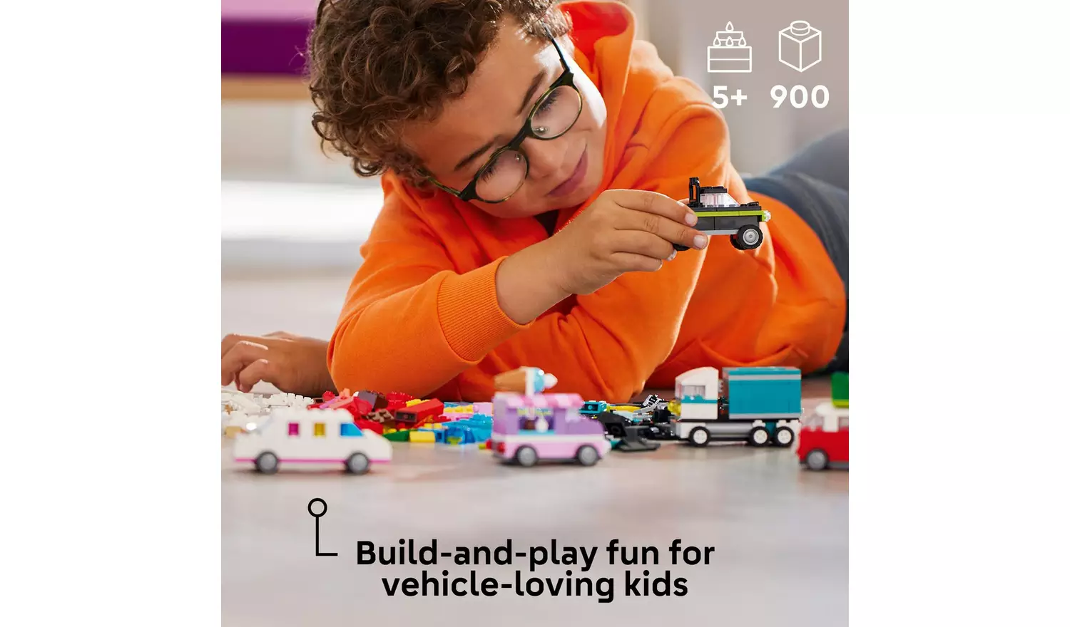 LEGO Classic Creative Vehicles with Car and Truck Toys 11036