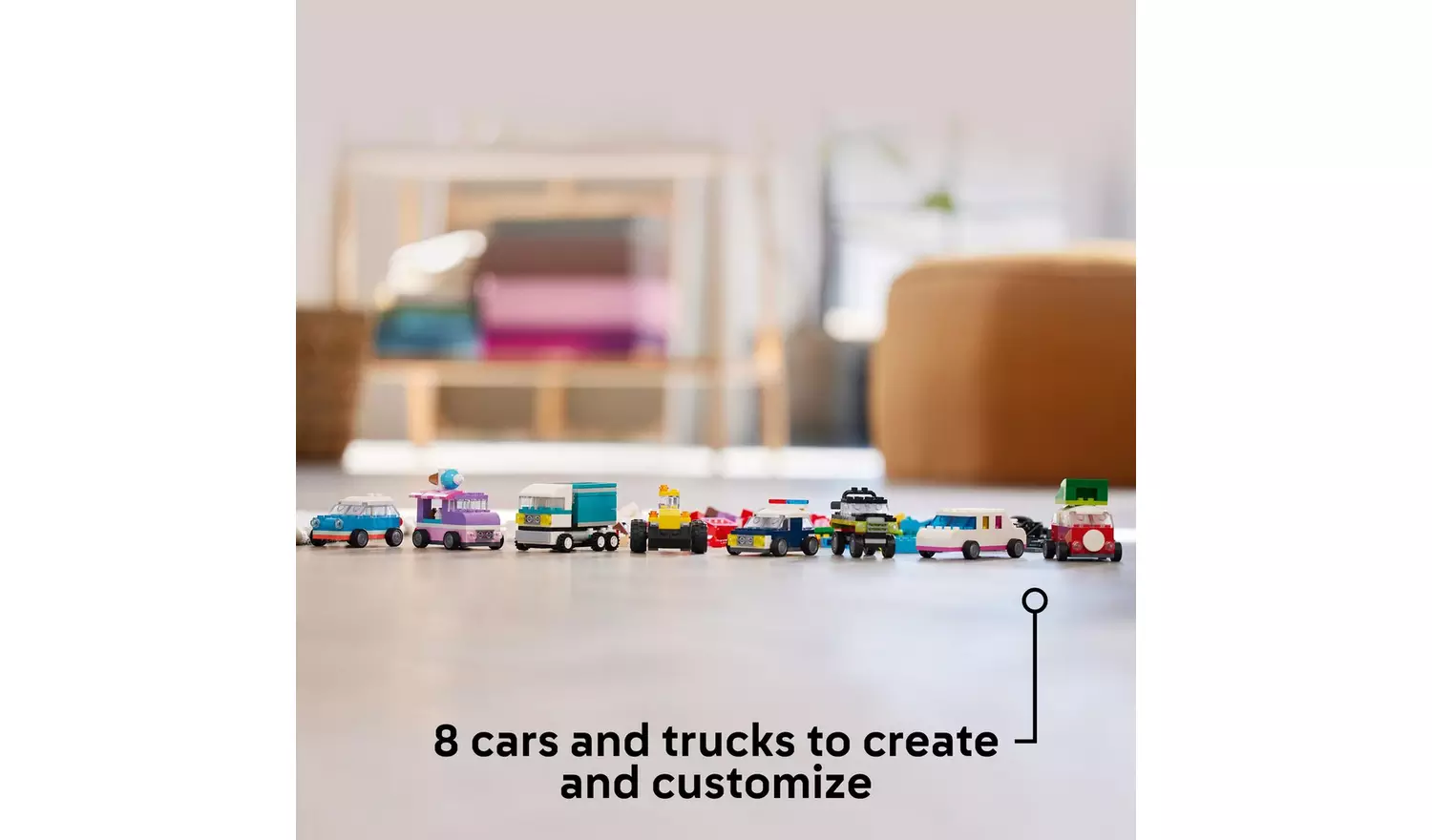 LEGO Classic Creative Vehicles with Car and Truck Toys 11036