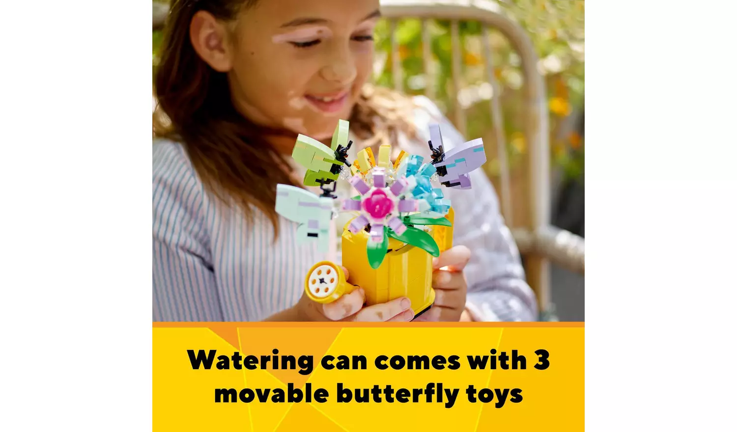 LEGO Creator 3in1 Flowers in Watering Can Nature Toys 31149