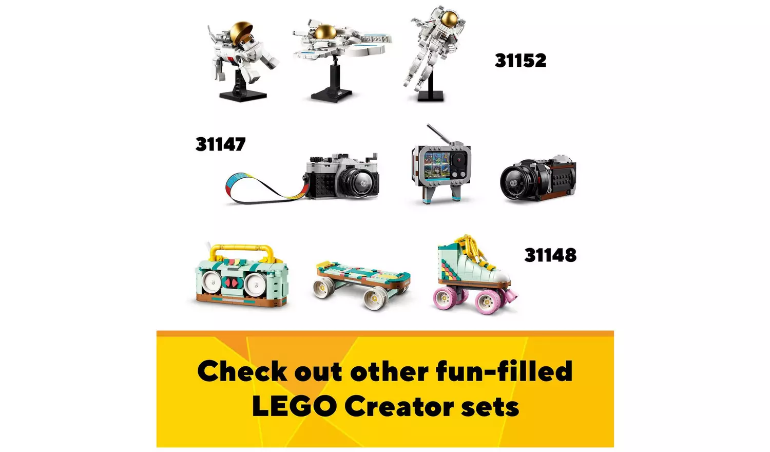 LEGO Creator 3in1 Flowers in Watering Can Nature Toys 31149