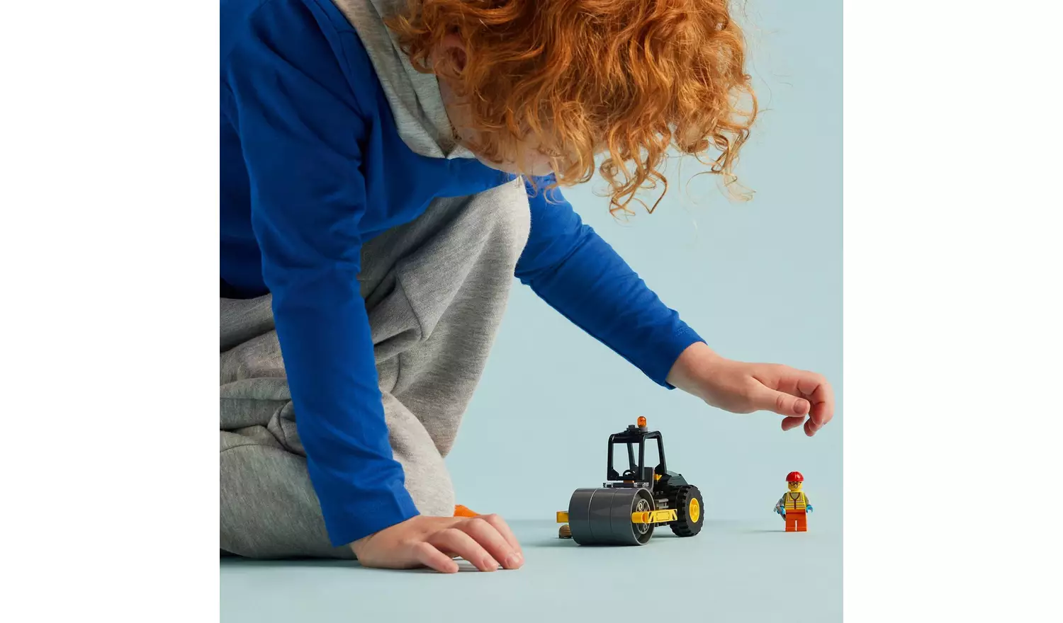 LEGO City Construction Steamroller Vehicle Toy Playset 60401