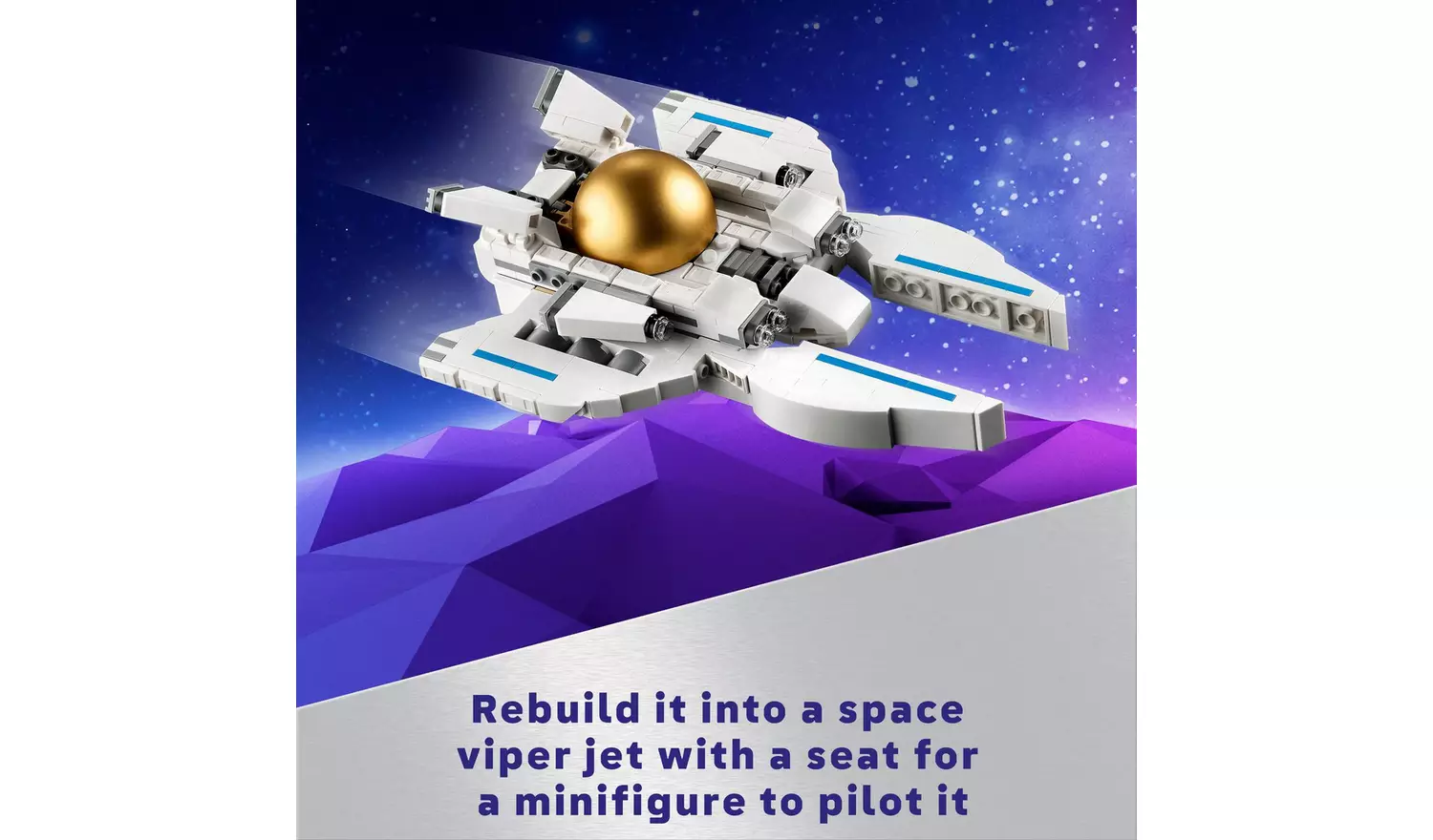 LEGO Creator 3in1 Space Astronaut Figure Toy with Dog 31152