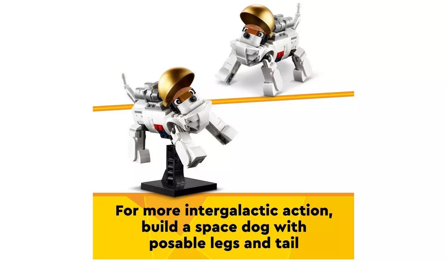 LEGO Creator 3in1 Space Astronaut Figure Toy with Dog 31152